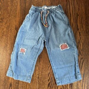 Zara Baby artist wide leg jeans size 3-4y
